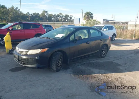 2012 Honda Civic Lx from USA, damaged, VIN 2HGFB2E53CH515953